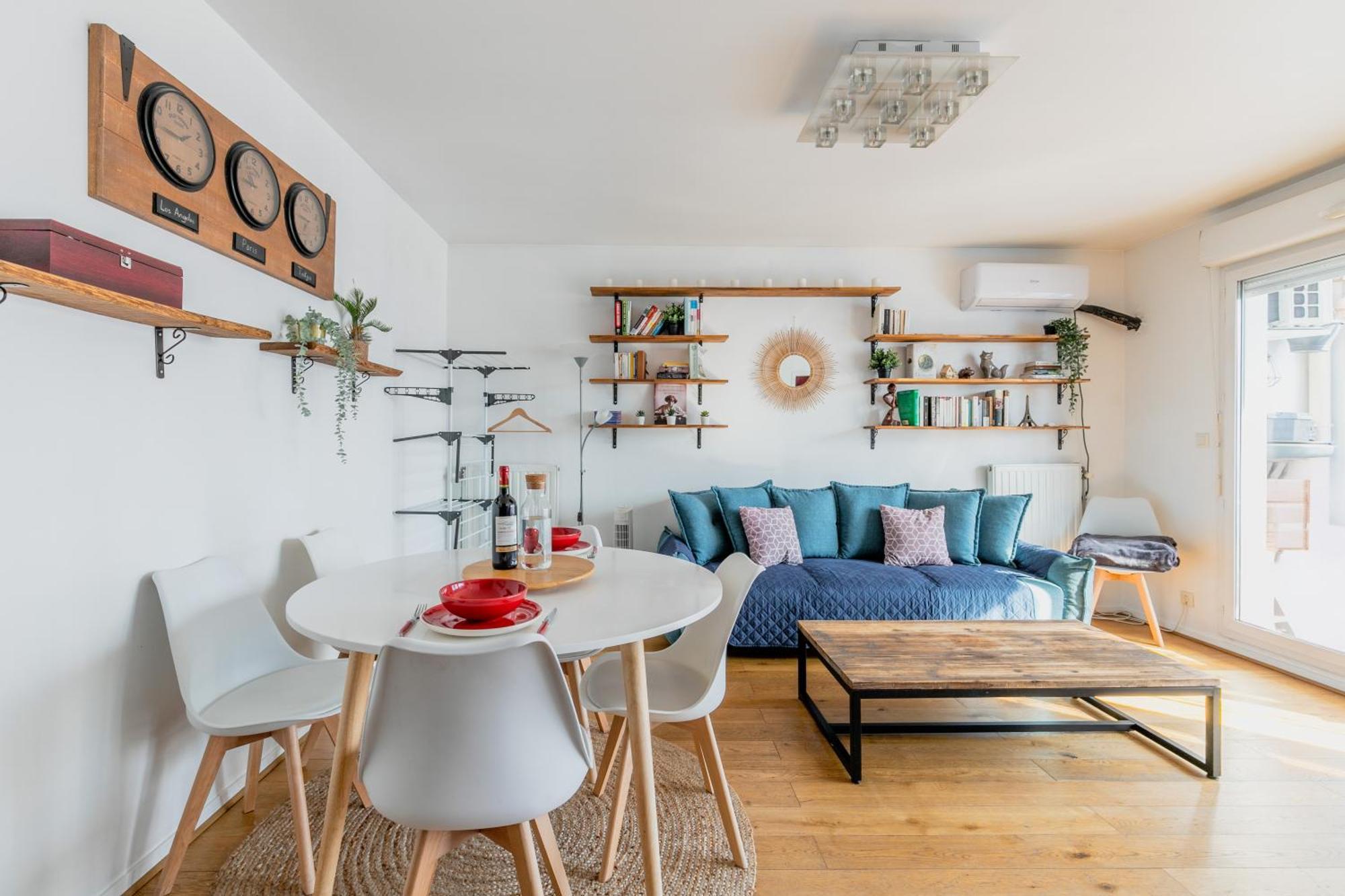 Transports, Parking, A/C & Equipped For Long Stays Saint-Ouen  Exterior foto